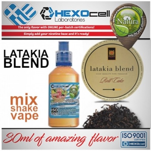mix shake vape - natura 30/60 ml latakia